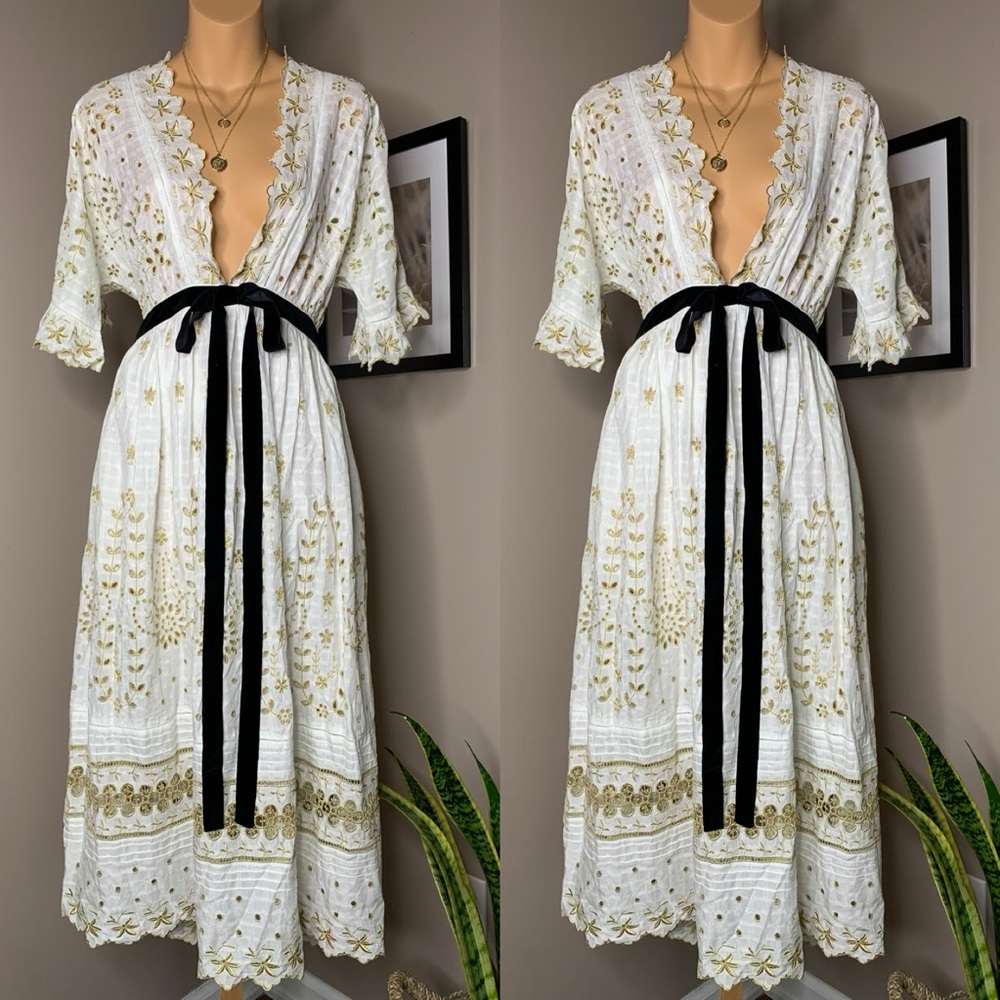 LoveShackFancy Augusta Dress x Free People - Picture 9 of 12